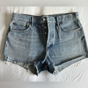 Agolde Parker Short. These are the best shorts, your everyday shirt.